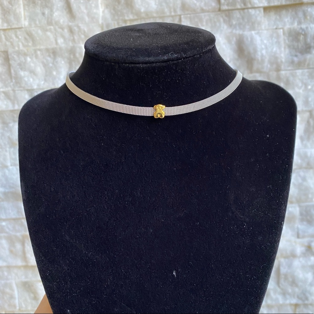 TOUS mesh dear choker